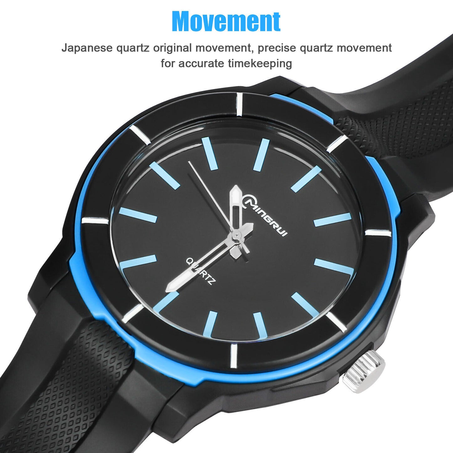 Fashion Men Luminous Waterproof Quartz Watch Classic Business Sport Wristwatch