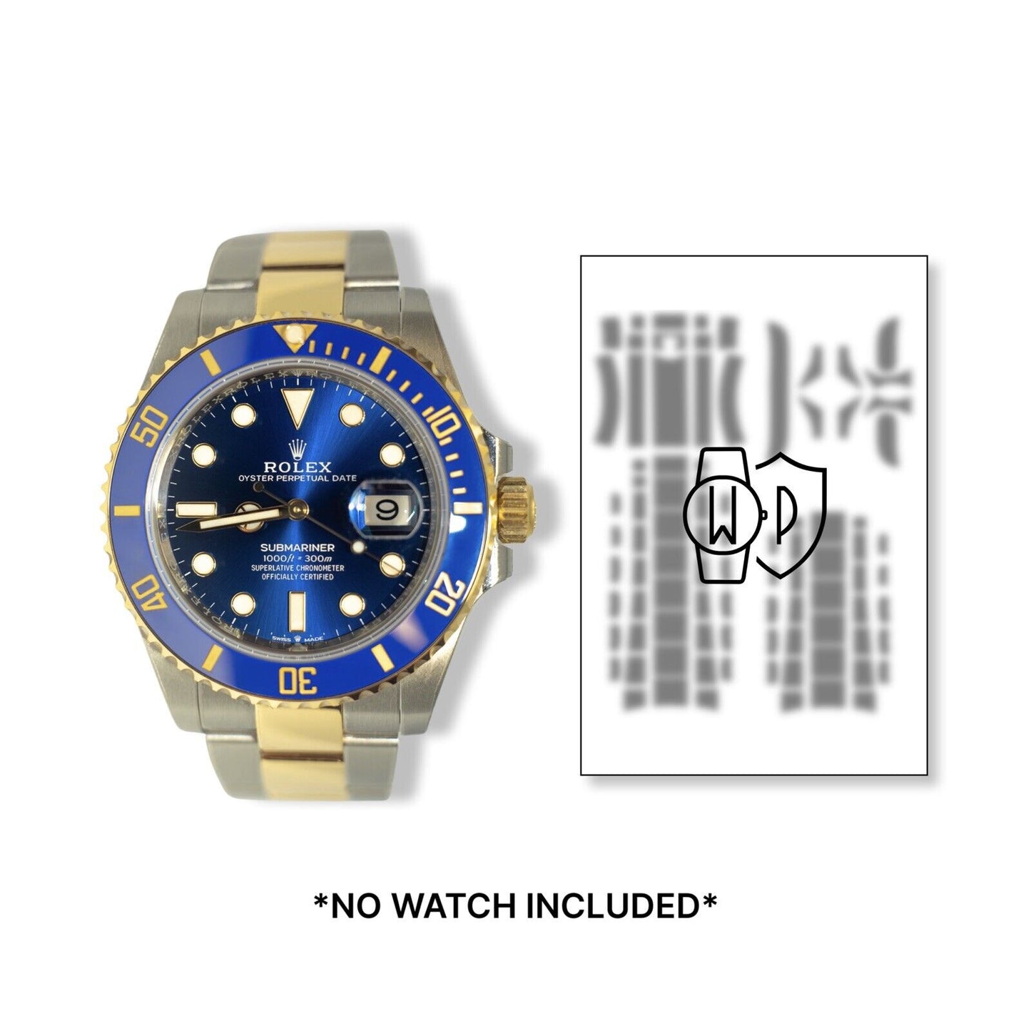 Protective Film for Rolex Submariner 41 Mm 124060 126610 and Much More