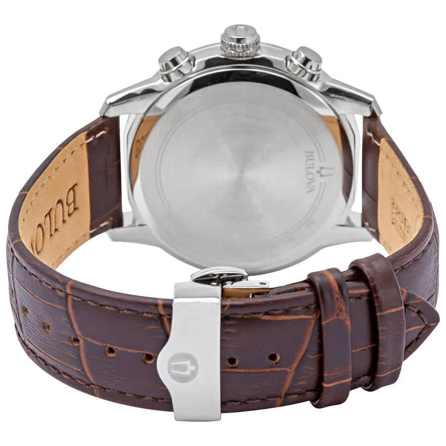 Sutton Brown Leather Chronograph Mens Watch 96B311