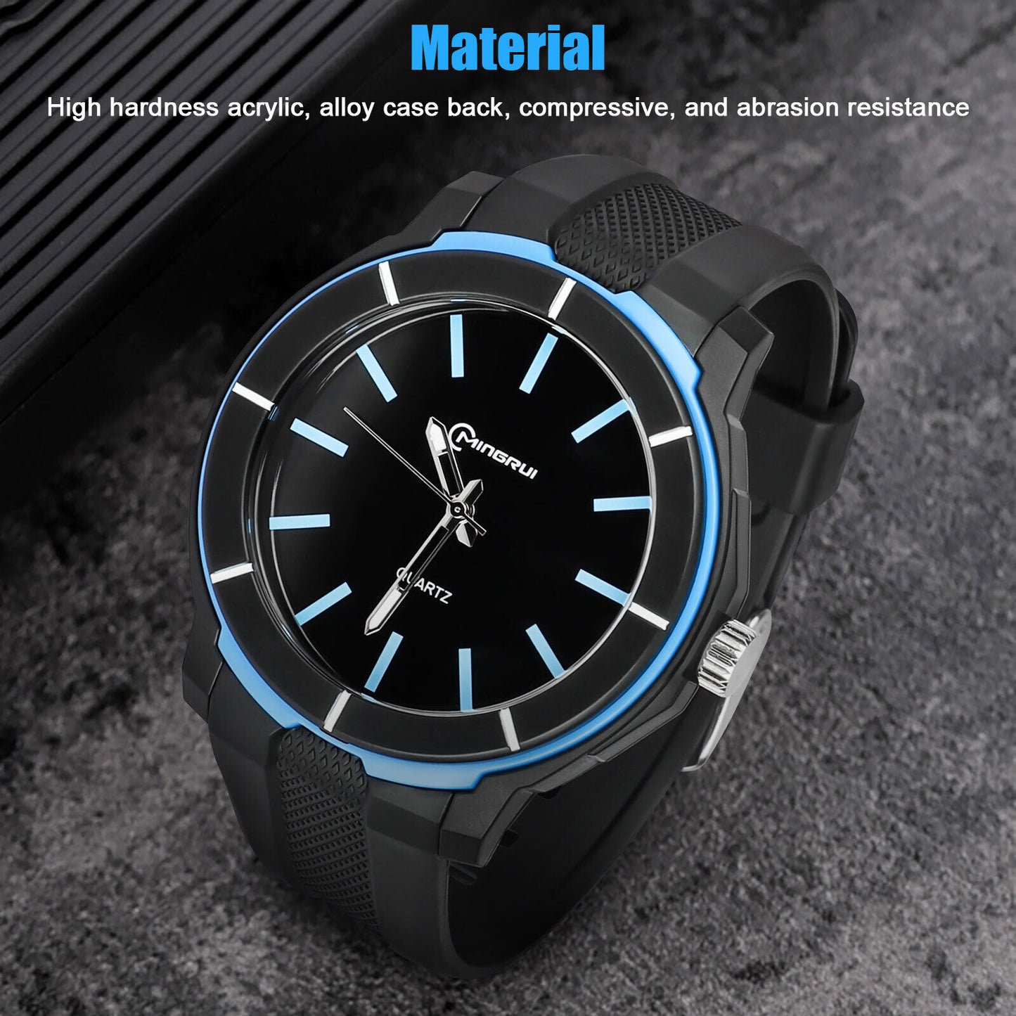 Fashion Men Luminous Waterproof Quartz Watch Classic Business Sport Wristwatch