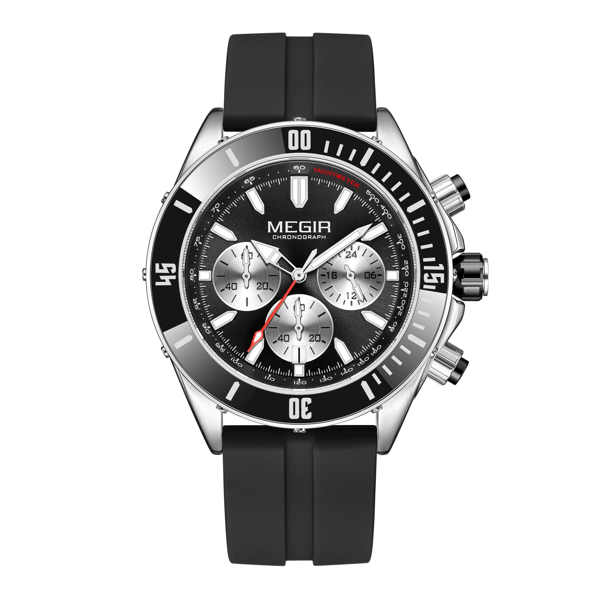 Men Quartz Watches Luxury Business Casual Chronograph Waterproof Large Dial Luminous Date Sport Wristwatch Reloj Hombre