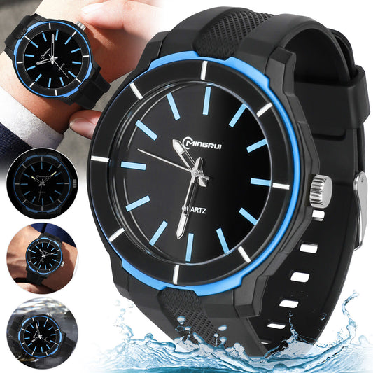 Fashion Men Luminous Waterproof Quartz Watch Classic Business Sport Wristwatch