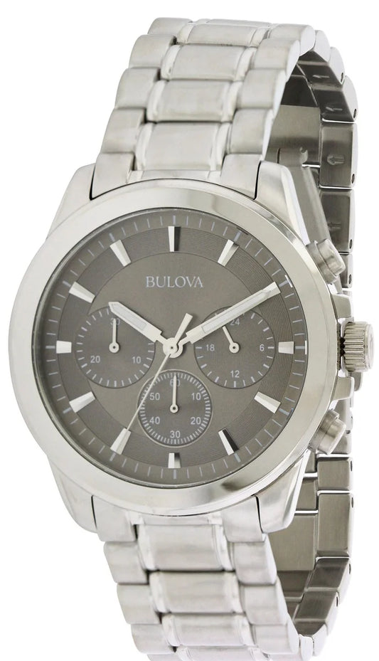 Stainless Steel Chronograph Mens Watch 96A180