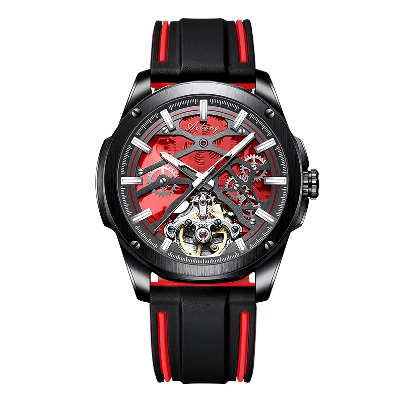 New Skeleton  Brand Tourbillon Automatic Mechanical Fashion Luminous Men'S Watch