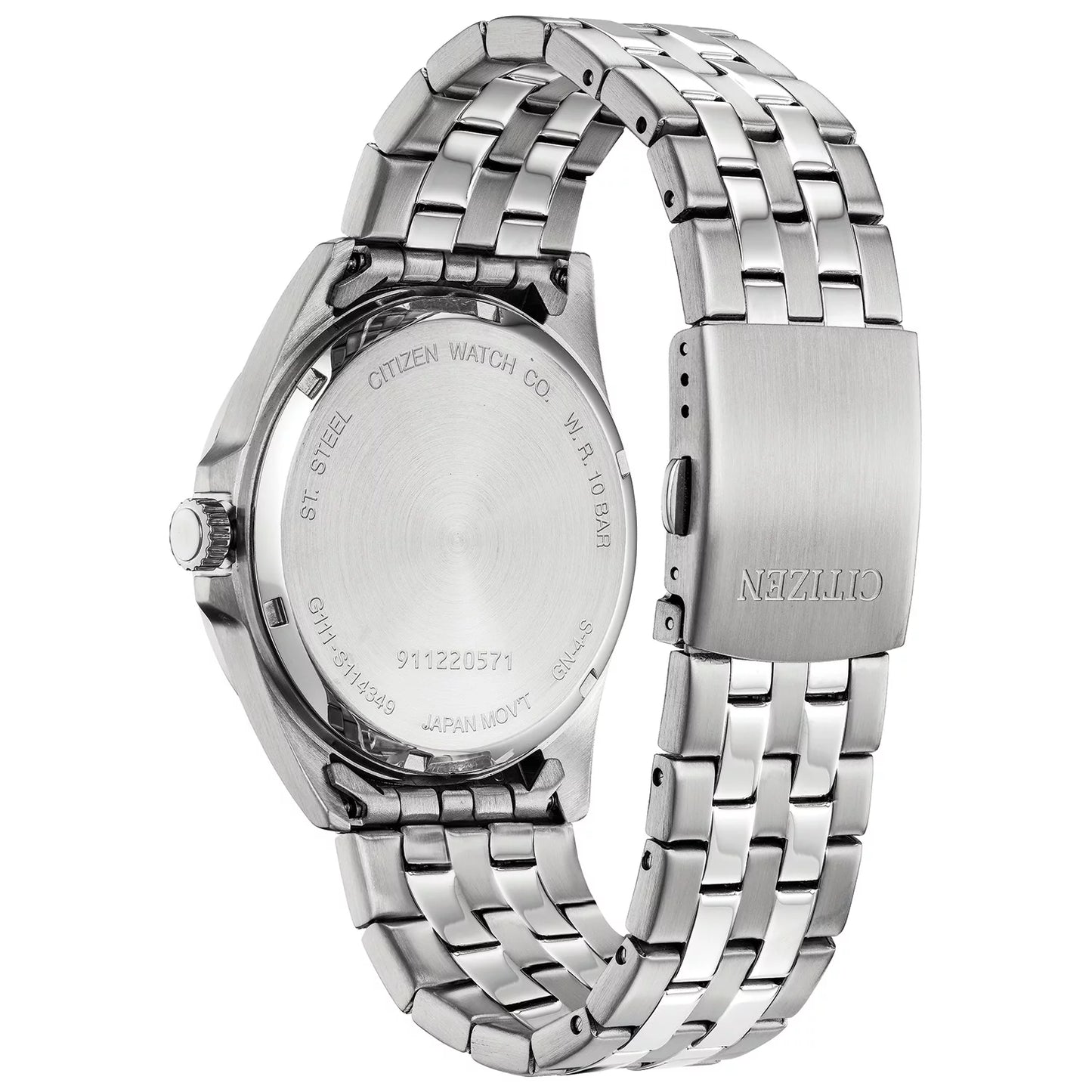 Men'S BI5050-54E Quartz Watch Silver 42Mm Stainless Steel